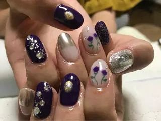 ネイル 佐藤 ゆうのネイルデザイン