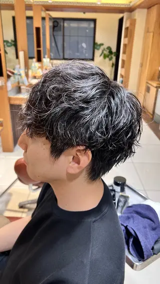 パーマ メンズ 新宿/メンズパーマ/ メンズ特化/和田瑞生のヘアスタイル