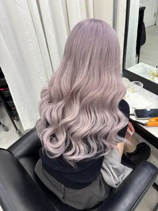 ロング カラー エクステ/ハイトーン /モデル募集中🖤のヘアスタイル