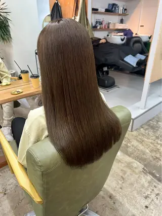 ロング カラー まさと/ヘーゼルベー ジュ/レイヤーカットのヘアスタイル