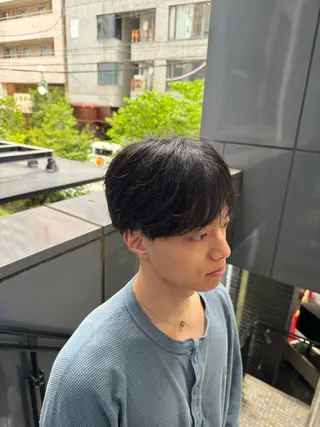 メンズ 河野 悠のヘアスタイル