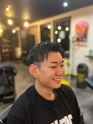 ショート メンズ 菅谷 成世のヘアスタイル