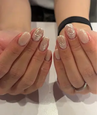 ネイル SHELL NAIL ホノカ🤍のネイルデザイン