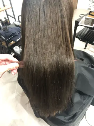 ロング SHIHO✨ 白髪染め専門のヘアスタイル