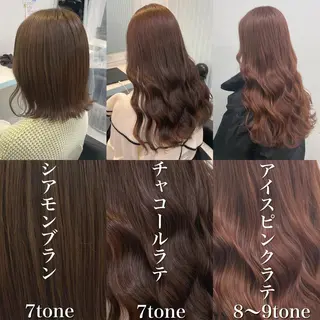 ミディアム カラー 🎨透明感モテカラー DAIKI🎨のヘアスタイル
