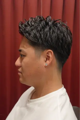 ショート メンズ 藤田 陽光のヘアスタイル