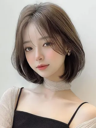ミディアム FOCUS JAPAN3のヘアスタイル