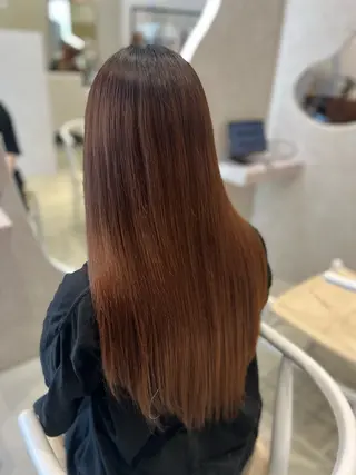 ロング 小池 夏美のヘアスタイル