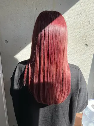 ロング カラー 川端 康介のヘアスタイル