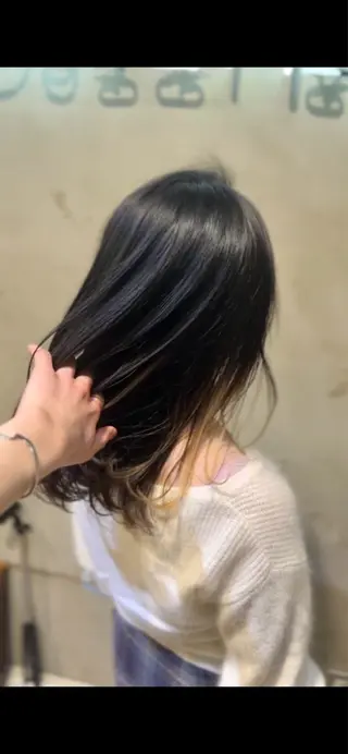ミディアム 🫧艶髪矯正 髪質改善🫧 大介のヘアスタイル