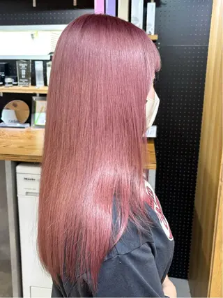 ロング カラー ヘアアレンジ 坂齋大地／レイヤー/ ダブルカラーのヘアスタイル