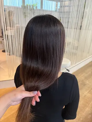 ロング RINNO🌷透明感 カラー/髪質改善のヘアスタイル