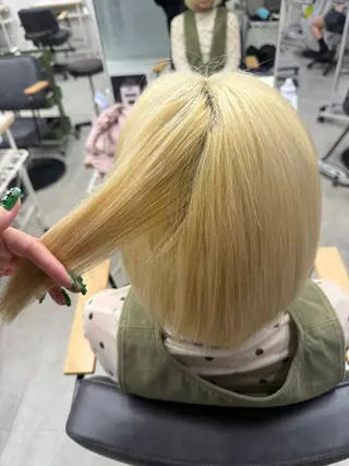 ショート ハイトーン/レイヤー ARISA🐺⚡️のヘアスタイル