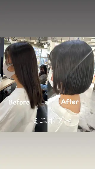 ショート 🍃ボブ&ショート 特化🍃髪質改善🍃のヘアスタイル