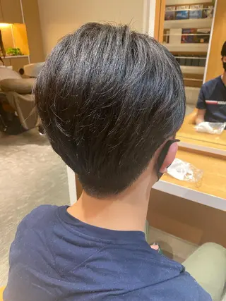 メンズ 波津久 鈴愛のヘアスタイル