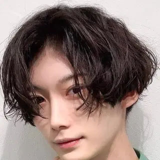 ミディアム パーマ ヘアアレンジ メンズ メンズスタイル ly本厚木のヘアスタイル