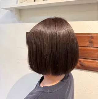 ショート カラー Hikari／暖色／ ブラウンカラー🤍のヘアスタイル