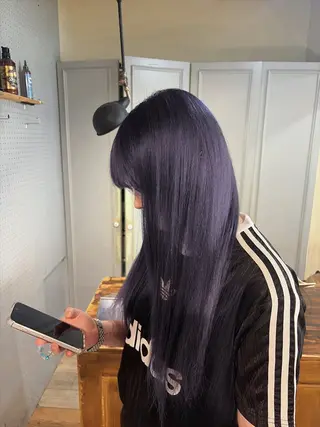 ロング 💜🦋 COCONA🦋💜のヘアスタイル