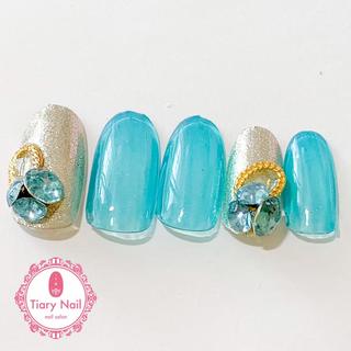 ネイル 💗🪽Tiary Nail🪽💗のネイルデザイン