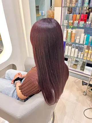 ロング 堀 日次のヘアスタイル