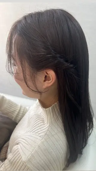 セミロング レイヤー🍓顔まわり 美桜🌸mioのヘアスタイル