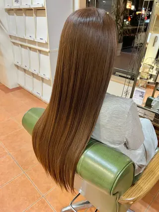 ロング カラー 石井 佑樹のヘアスタイル