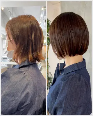 ショート 村上ゆうすけ 髪質改善🪞縮毛矯正のヘアスタイル