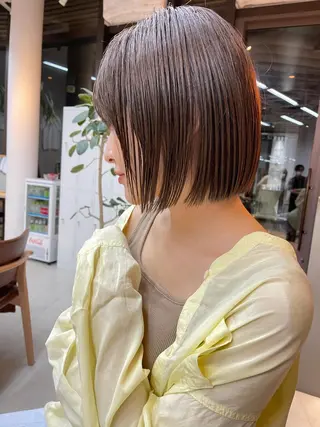 ショート カラー 似合わせショート×透 明感/やじまたかしのヘアスタイル