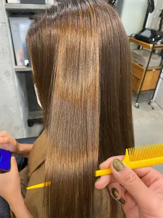 ロング やました もえかのヘアスタイル