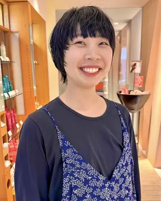 ショート 大山 未紗のヘアスタイル