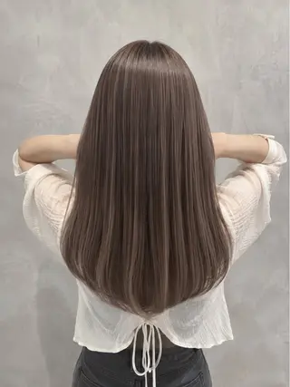 ミディアム 🫧‪縮毛矯正 かとうよしき🫧のヘアスタイル