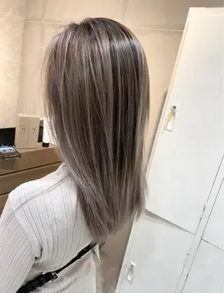 ロング カラー Lafithhair lov. 福山駅家店のヘアスタイル