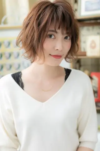 ミディアム カラー 🍀鶴貝 幸哉🍀のヘアスタイル