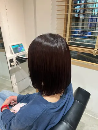 カラー YUME/綱島 /レイヤーカットのヘアスタイル