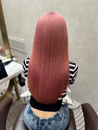 カラー 【天神大名】優希 暖色カラー/髪質改善のヘアスタイル