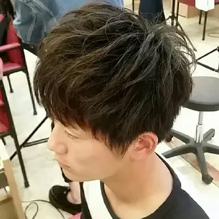 パーマ 美谷添(ミヤゾエ) まどか大人ヘアサロンのヘアスタイル