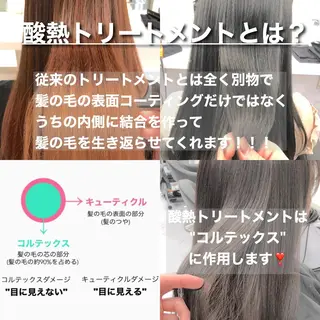 ロング ハイトーン×レイヤー カットTAKUMIのヘアスタイル