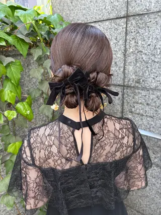 ヘアアレンジ one  chair natsumiのヘアスタイル