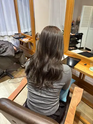 ロング カラー RINNO🌷透明感 カラー/髪質改善のヘアスタイル