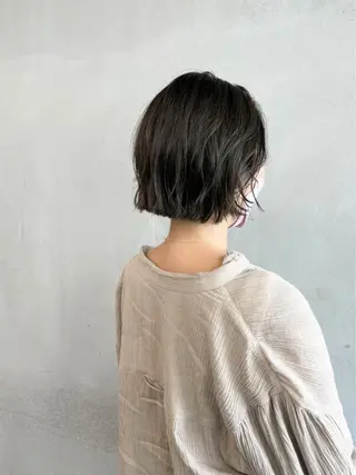 ショート カラー パーマ ヘアアレンジ メンズ キッズ ネイル マツエク・マツパ #tag 稗田綾加のヘアスタイル