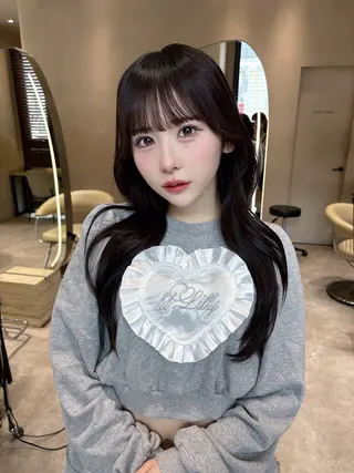 ロング ☁️hinako☁️ 1HAVANAのヘアスタイル