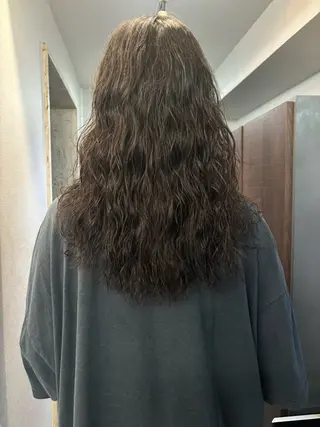 セミロング パーマ ヘアアレンジ 💟Opus // Mizuki🐕のヘアスタイル