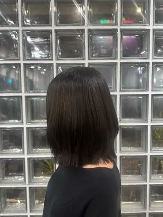 ミディアム 佐藤 凜のヘアスタイル