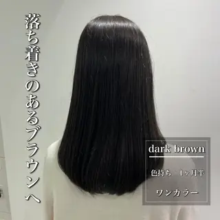 セミロング カラー パーマ ヘアアレンジ ネイル マツエク・マツパ 韓国風ベージュ🤎 赤みなし🌿横浜🤎のヘアスタイル