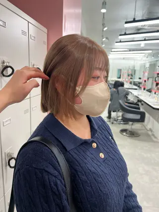 ショート レイヤー/ダブルカラ ー🎀Sayakaのヘアスタイル