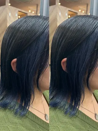 ミディアム カラー TELA HAIRのヘアスタイル
