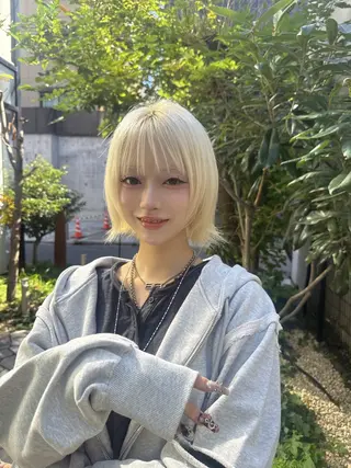 ショート カラー 💎透明感カラー特化 💎TAISEIのヘアスタイル