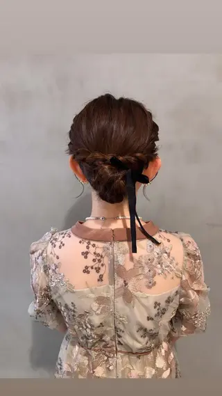 セミロング ヘアアレンジ タナカ カナ🫧のヘアスタイル