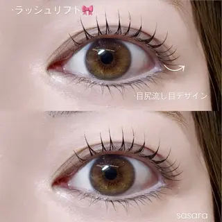 マツエク・マツパ 🍒束感まつ毛ෆ sasara🍒のマツエク・マツパデザイン