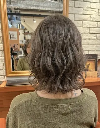 ミディアム カラー flencia 丸 和博|カットのヘアスタイル